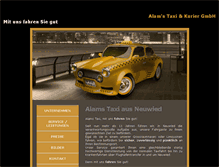 Tablet Screenshot of alams-taxi-neuwied.de